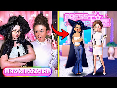 GET READY w/ Me To DRESS As LANA LORE Characters IRL For HALLOWEEN! | ROBLOX Dress to Impress