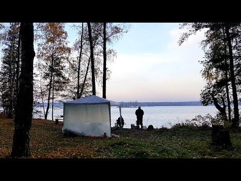 Двое Суток на Рыбалке! Лещей Поймали, Рыбу Закоптили! Рыбалка на Фидер на Чигиринском Водохранилище.