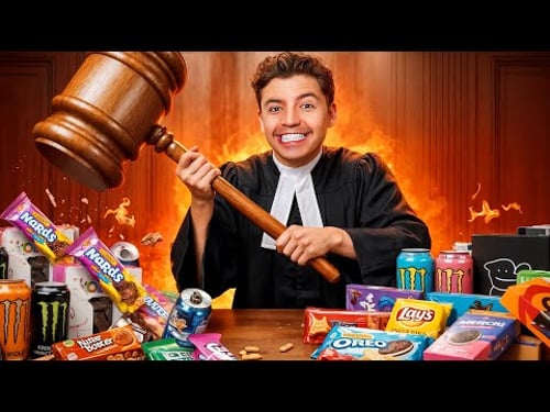 TESTING EVERY YOUTUBER PRODUCT and Judging Them! | Preston