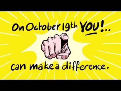 Green Party ad: Your Vote gives you Super Powers