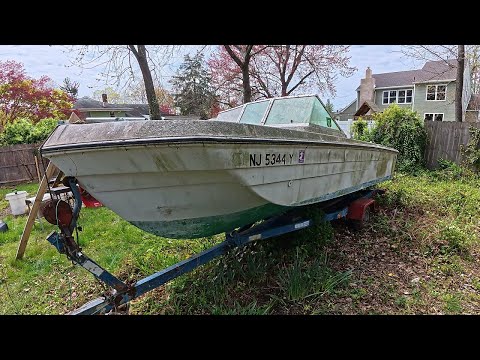 FREE 1969 Thunderbird Tri Hull Boat WILL IT RUN? NNKH