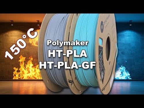 Polymaker HT-PLA vs HT-PLA-GF: High-Temperature PLA Tested!