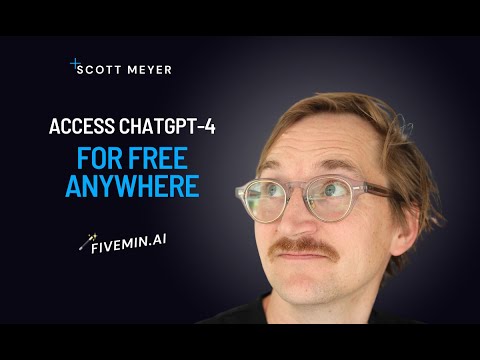 Unrestricted AI Power: Access ChatGPT 4 For Free Anywhere 🚀 | FiveMin.AI