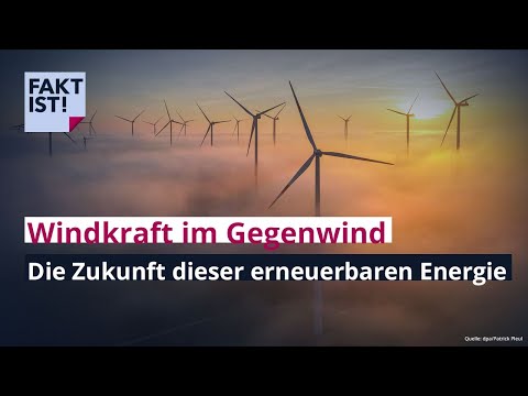 Windkraft im Gegenwind – Wie geht es weiter für diese erneuerbare Energie? | Fakt ist! | MDR