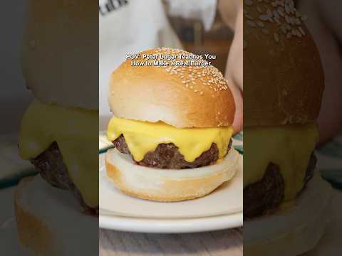 Learning How Peter Luger's Makes Their Burger🍔