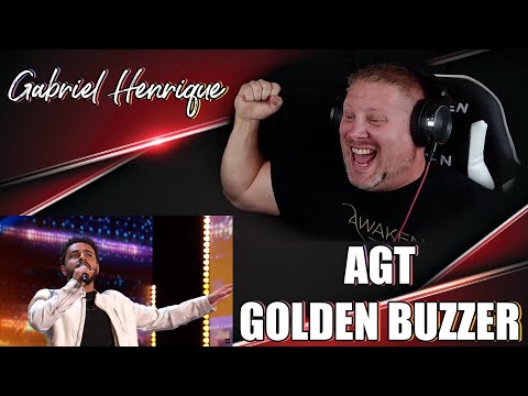 Golden Buzzer: Gabriel Henrique's - Run To You | Auditions | AGT 2023 | REACTION
