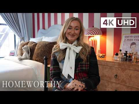 HOUSE TOUR | A Colorful 350 Sq Ft NYC Apartment | 4K