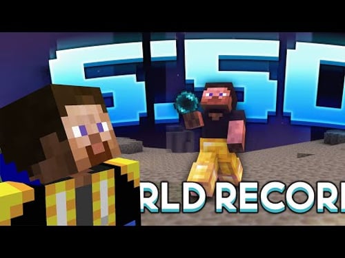 New minecraft world record reaction - 6:50