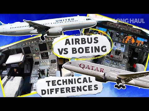 How Do Airbus & Boeing Aircraft Differ On A Technical Level?