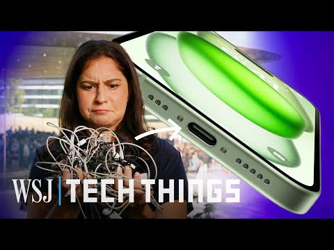 iPhone 15 First Look: Why Apple Switched to USB-C Ports | WSJ