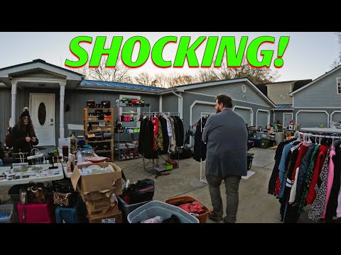 No One Was Ready For This YARD SALE! We Couldn’t Stop Buying!