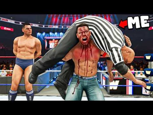 I Referee'd John Cena's Final Match..