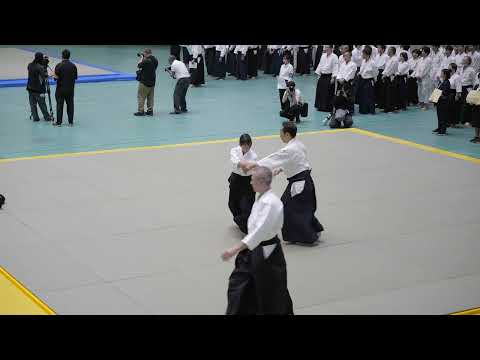 Eiji Katsurada Shihan - 61st All Japan Aikido Demonstration at the Nippon Budokan