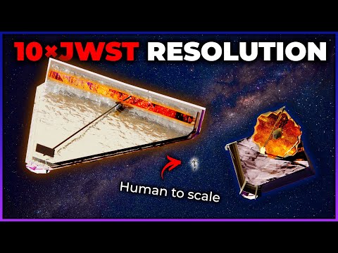 This Weird Pizza Slice Shaped Telescope Obliterates JWST Resolution