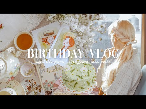 birthday vlog ๐ฐ: aesthetic picnic, what I got for my birthday + anne of green gables vibes ๐