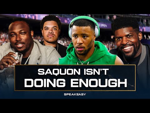 "Saquon is playing HORRIBLY THIS SEASON!" Acho and Shady GET HEATED arguing Eagles run game