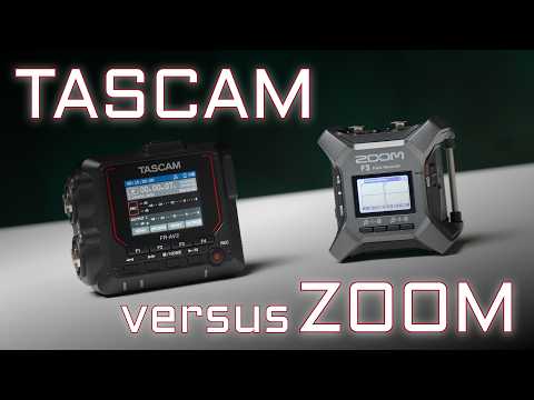 Tiny but Mighty Audio Recorder — TASCAM FR-AV2 vs ZOOM F3