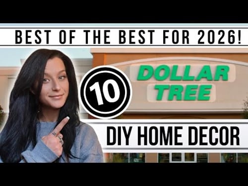 10 DIY Home Decor Projects to Make in 2026 #homedecor #dollartree