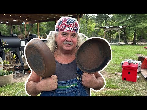 How to RESTORE and SEASON Cast Iron