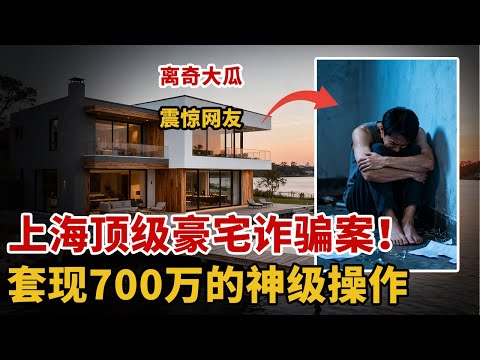 上海顶级豪宅诈骗案!3男子搅动市场,组局坑惨房东和买房客【悬案解码】#诈骗