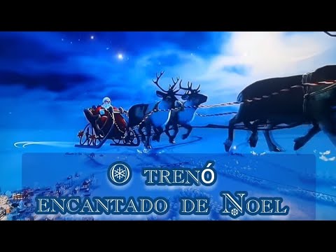 O TRENÓ ENCANTADO DE NOEL 🎅 #natal #estoriasdenatal #papainoel @caminhandonasnuvens #reflexao