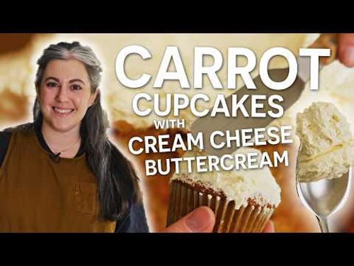Claire Saffitz's Ultimate Carrot Cupcake with Cream Cheese Buttercream | Dessert Person