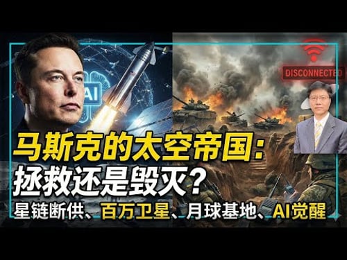 【杰森视角】 近期俄军为何会自相残杀? SpaceX吞下xAI:用地球的钱来圆太空的梦!一场豪赌正式启动?马斯克为何宣布暂停火星计划,专注月球基地?10年100万颗卫星,人类文明将如何被改写?