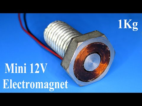 How to make Mini Electromagnet using bolt