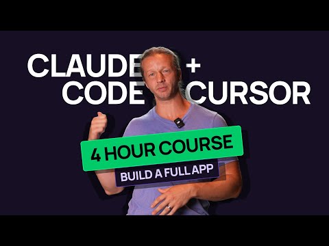 Claude Code + Cursor COURSE - Build a FULL App