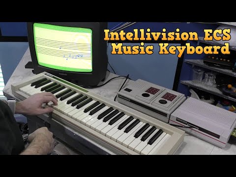 Intellivision ECS Keyboard Repair and Demo