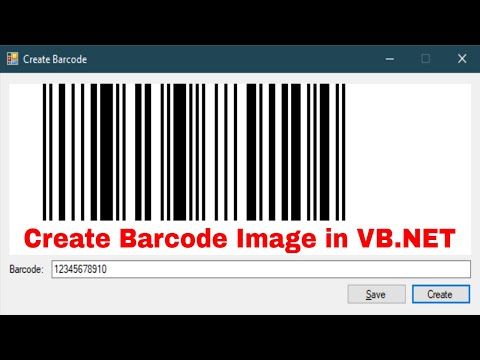 VB.NET Tutorial - Create Barcode Image | FoxLearn