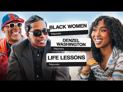 A$AP Rocky & Spike Lee Uncensored On Black Culture, Black Women and Harlem vs. Brooklyn!