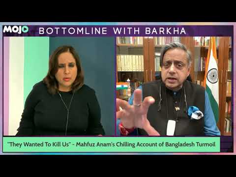 India vs Bangladesh I "Hasina would be Assasinated ...." I Shashi Tharoor Slams Bangladesh I Barkha