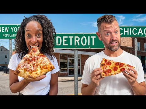 We Traveled Across America to Find the Best Pizza (Detroit vs Chicago vs New York)