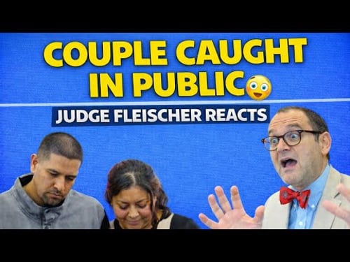 Couple Caught Getting Down In Public, Judge Fleischer Reacts