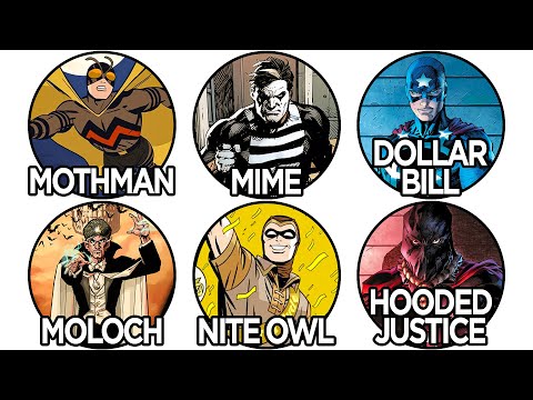 Every Single WATCHMEN Character Ranked by Power and Explained