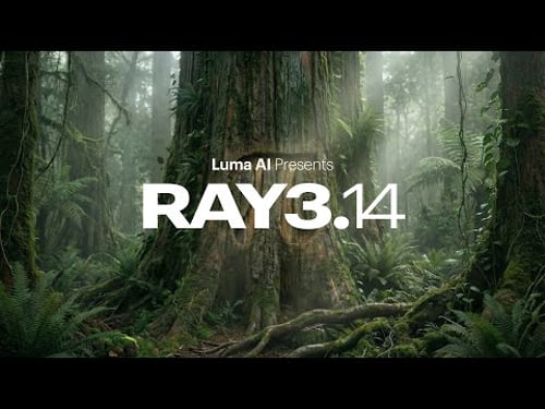 Luma AI - Introducing Ray3.14