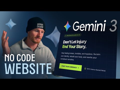 Gemini 3 Website Builder – Create a Professional Website in Minutes