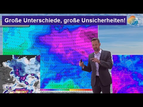 Große Temperatur-Unterschiede & große Unsicherheiten (kalt/mild). Wetterbericht 02.-08.02.2026.