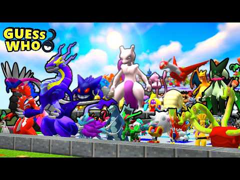 1000 Pokemon Minecraft Guess Who