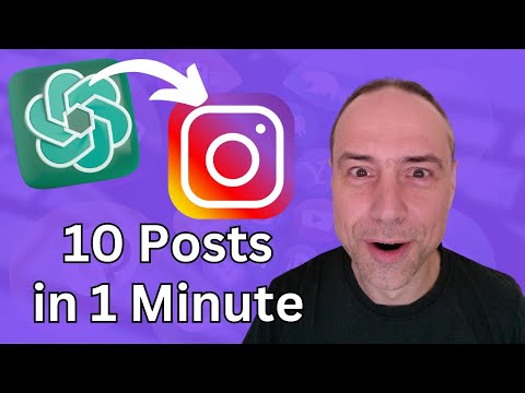 10 Instagram Posts erstellen in nur 1 Minute mit ChatGPT