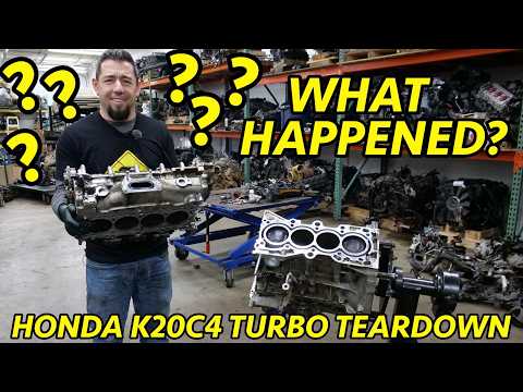 Why Did A Shop Replace This "BAD" 2019 Honda Accord 2.0L Turbo Engine? K20C4 Teardown At JUST 94K!