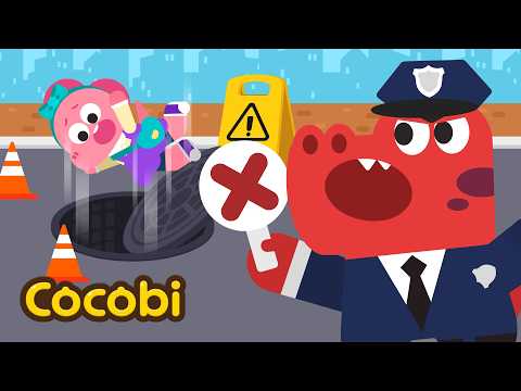 Don't Play on the Manhole Coverš± Song for Kids | Cocobi