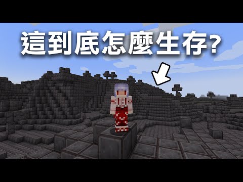 Minecraft生存!但是整個世界都是【獄髓方塊】!這到底要怎麼玩?