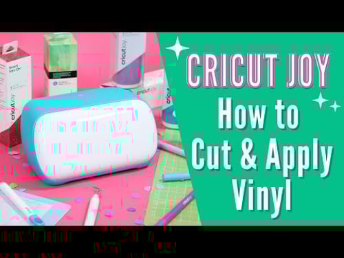 *EASY* How to Cut Smart Vinyl on Cricut Joy!