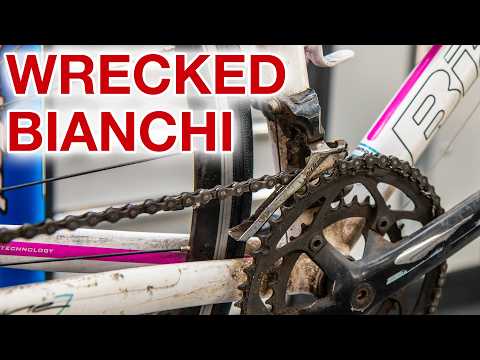 Pro bike mechanic fixes abandoned Bianchi! Full rebuild service