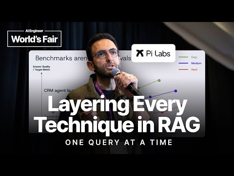 Layering every technique in RAG, one query at a time - David Karam, Pi Labs (fmr. Google Search)