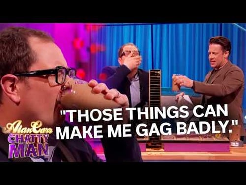 Jamie Oliver Tries to Stomach Blender Battleships! | FULL EPISODE | Alan Carr: Chatty Man