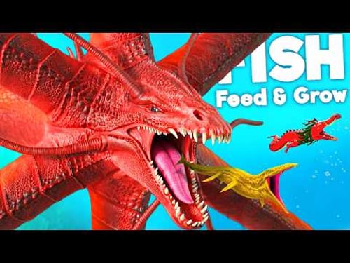 I Unlocked The MYTHICAL LEVIATHAN in Feed and Grow Fish!