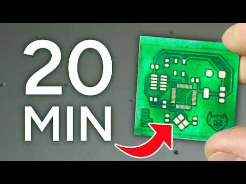 Prototype PCBs faster than 3D Prints